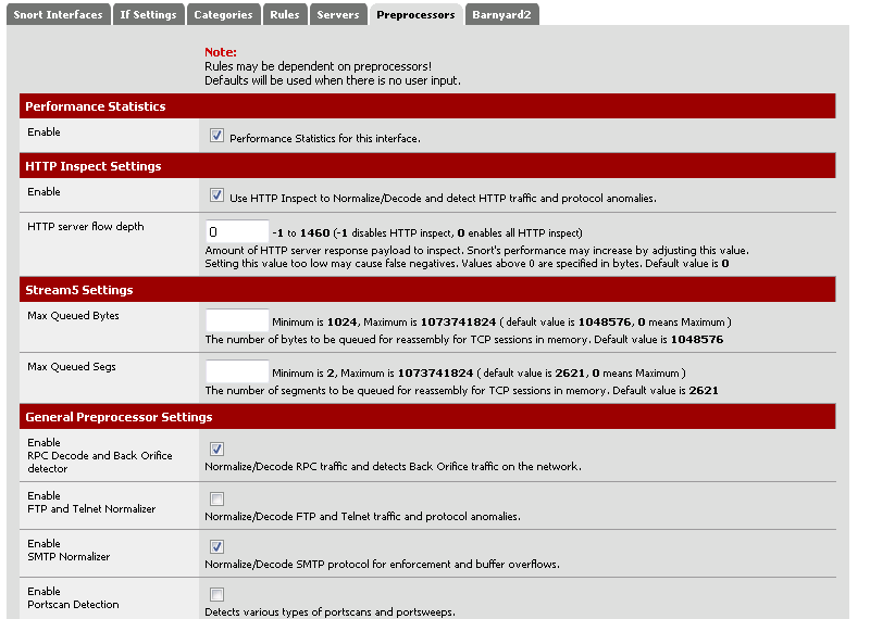 Bölüm 24: Snort IDS/IPS Ön İşlemciler Ön işlemciler, tcp trafiğini analiz etmek için kullanılır.