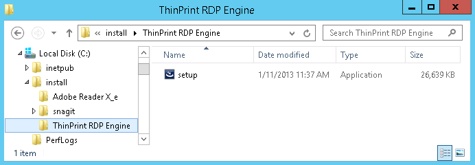 Kurulum RDP Engine RDP Engine v9.0 ile desteklenen sunucu işletim sistemleri Windows Server 2008 (x86 veya x64) Windows Server 2008 R2 Windows Server 2012 her durumda Windows Installer 4.