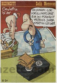 Gazetelerde Yayınlanan Siyasi Karikatürlerin Göstergebilimsel (121-138) Gösterge: CHP Karikatürü.