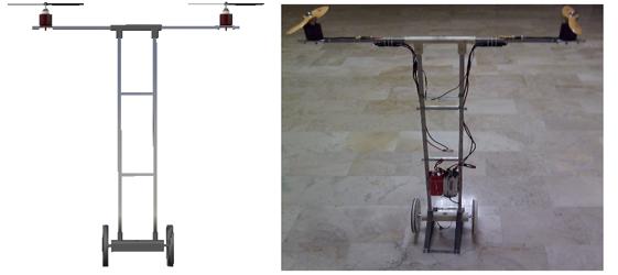 Şekil 3. Katı & gerçek model gösterimleri Tablo 1 ve Tablo 2 ye bakıldığında 5862 rpm değeri, 53 ve 54. çalışma rejimleri arasında kalmaktadır.