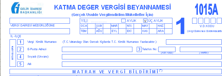 DEVLET GELİR UZMANLARI DERNEĞİ YAYINI kaldırılmıştır.) - Bunlar dışında aylık vergilendirme dönemine tabi olmayı talep edenler KDV beyannamelerini aylık dönemler halinde verecektir. (2) 14 Seri No.