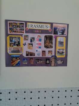ERASMUS+ KÖŞELERİMİZ Osman Önal Erasmus+ takımındaki personelimiz, sınıflarında Erasmus+ Köşeleri