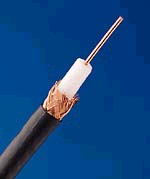 Koaksiyel Kablo Tipleri TİP EMPEDANS KULLANIM RG-8 50 Ohm 10BASE-5 (Kalın-Thicknet) - 500 m