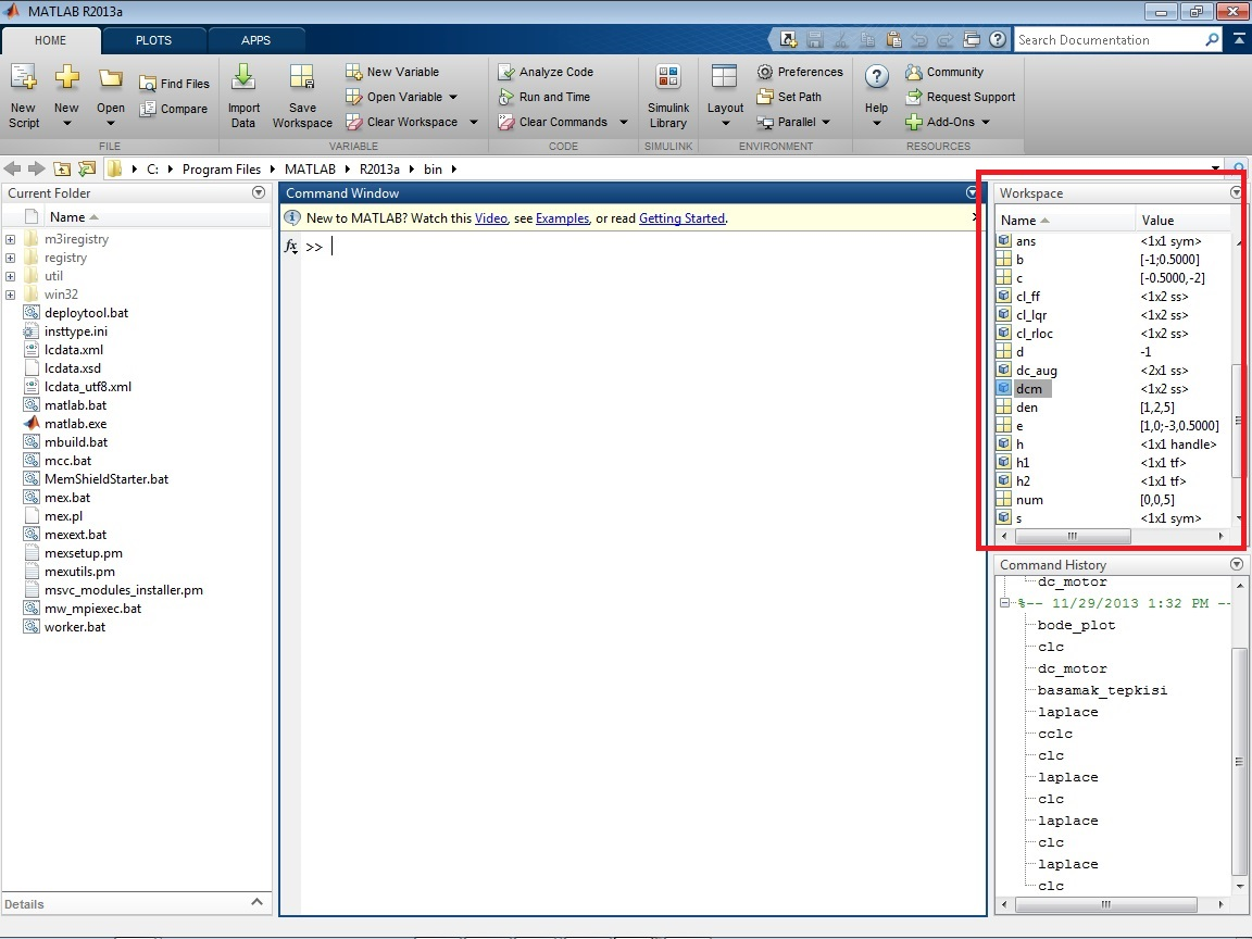 Figure 3: MATLAB ortamında simülatör