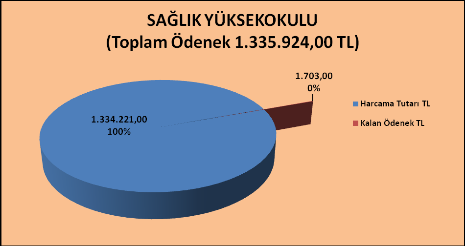 SAĞLIK YÜKSEKOKULU Kbö Eklenen Düşülen Ödenek Miktarı Harcanan Kalan 0- Personel 99.000,00 90.529,00 0,00.009.529,00.009.529,00 0,00 02- Sosyal Güvenlik 40.000,00 2.975,00 0,00 52.975,00 52.