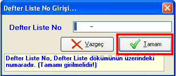 Şekil 28: Tahakkuk Giriş 2) Đşlemler menüsünden Toplu Defter Sorgulama seçeneğine seçiniz.