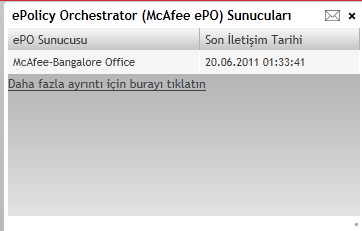 SecurityCenter'ı Kullanma epolicy Orchestrator ortamında yönetim 3 SecurityCenter uygulamasından erişim uzantısı özellikleri Security as a Service uzantısını destekleyen özelliklere erişmek için