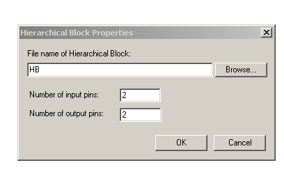 Hiyerarşik Blok HB eklendiğinde hemen otomatik olarak alt devre oluşturulur. Aynı şekilde bu devreyi de düzenlemek için blok üzerine çift tıklanır ve Edit HB/SC tuşuna basılır.