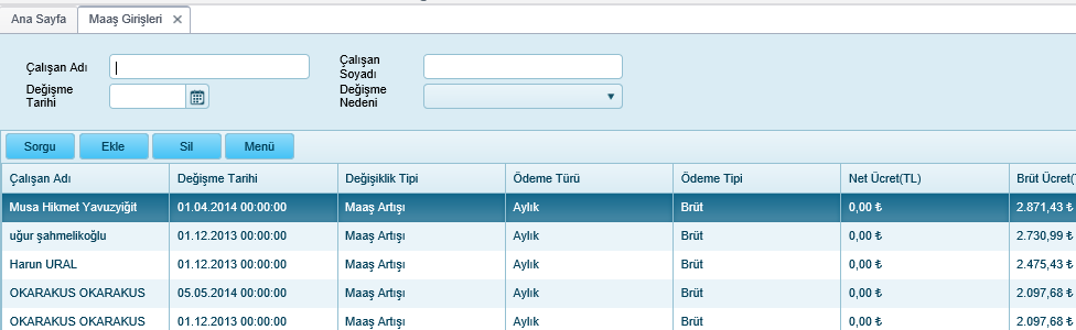 4. BORDRO İŞLEMLERİ sağlar.