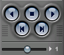 (5) Playback Kontrol Butonları - bu butonlar sadece download edilen dosyaları yeniden izlerken çalıģır. 2 1 5 3 4 6 1. Playback izlemeyi geri oynatma için, Reverse Play butonuna basın. 2. Playback izlemeyi durdurmsk için, STOP butonuna basın.