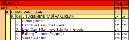 ÖZEL TÜKENMEYE TABİ VARLIKLAR Belirli bir maddi varlıkla çok yakından ilgili bulunan veya tamamen tüketime tabi varlıklar için yapılan, üretim çalışmalarının zaman ve yoğunluğu ile