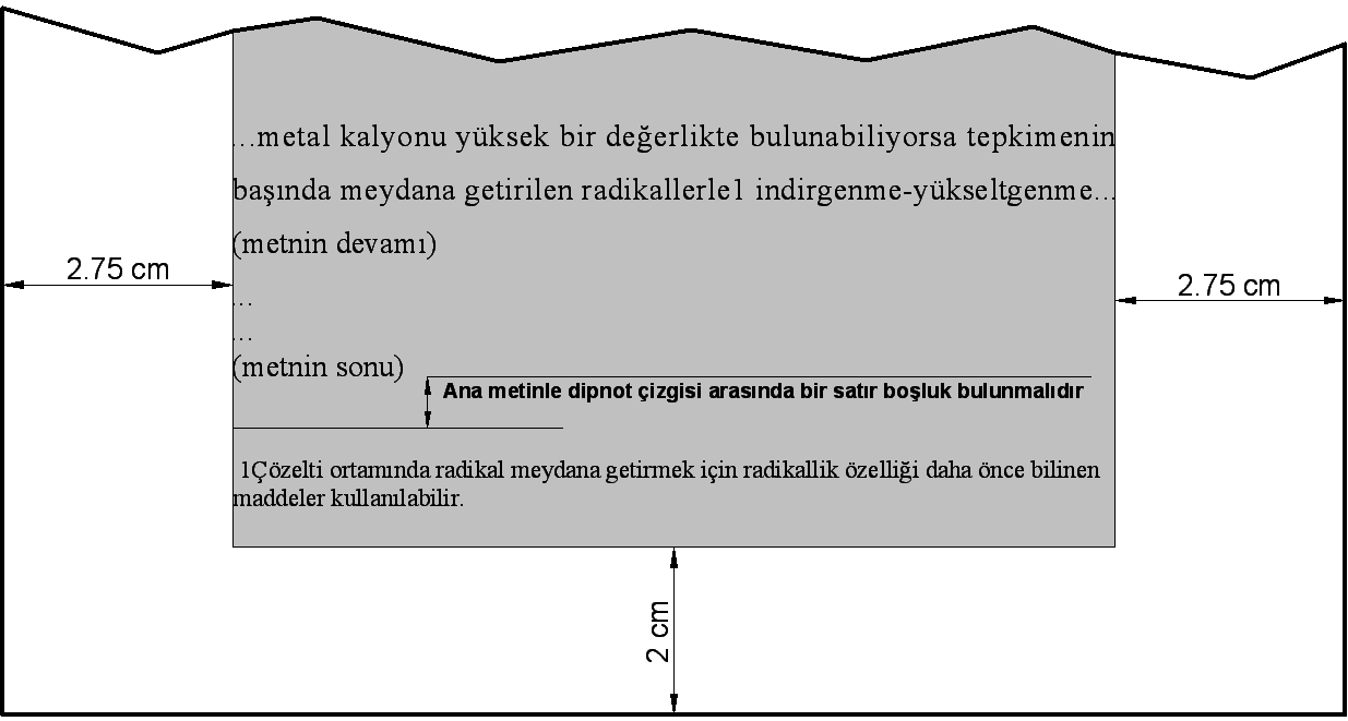 21 ÖNEMLİ NOT ENSTİTÜ YÖNETİMLERİ YUKARIDA ANLATILANLARA EK OLARAK FARKLI DİPNOT ÇEŞİTLERİ İÇİN KENDİ KURALLARINI OLUŞTURABİLİRLER.