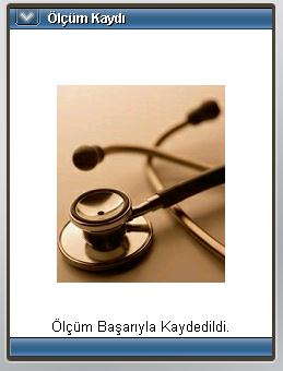 Ölçüm Sayfası na kaydetmektedir. Bu kayıtlar her insülin saatinde yeniden ortalaması ve hastanın kullanacağı insülini hesaplamak üzere saklanmaktadır.