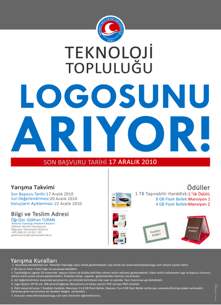 Teknoloji Topluluğu 6. Bahar Şenliği Üniversitemizce düzenlenen 6. Bahar Şenliği 25-26 Mayıs 2012 tarihinde gerçekleşmiştir. Şenlik alanında topluluk olarak tanıtım standı kuruldu.