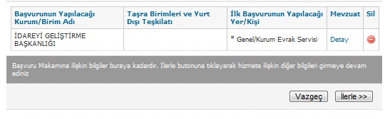 MEVZUAT KAYDETME/EKLEME: Girilen mevzuat bilgileri 'Mevzuat Ekle' butonuna tıklanarak alt tarafta şekil 33 de gösterilen tablonun oluşturularak içerisinde yer alması sağlanacaktır.