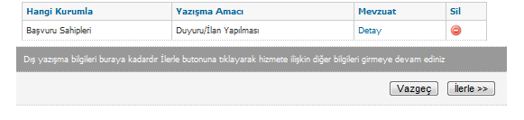 Kanun No: 'Mevzuat Arama' ekranından aratılarak seçilen mevzuatlar için bu alan otomatik olarak sistem tarafından doldurulmaktadır. Önemli: Bu alan kesinlikle el ile doldurulmayacaktır.