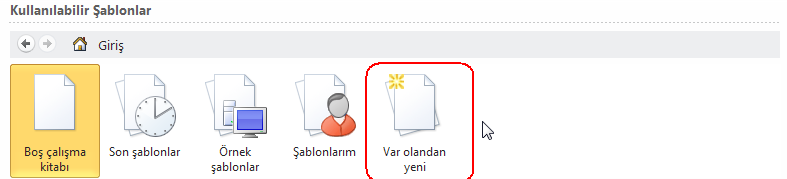 İM 4.6.3.2 Bir şablonu düzenleme Varolan bir şablonu düzenleyebilir ve yeni halini kaydederek daha sonra oluşturacağınız dosyalar için o dosyanın temel olarak alınmasını sağlayabilirsiniz.