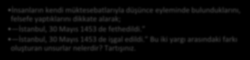 Tartışma İslam Düşünce Tarihinin Tanımı Alanı Kaynakları Ve Doğuşu yapılmıştır. Yalnız bu çok yanlış değildir.