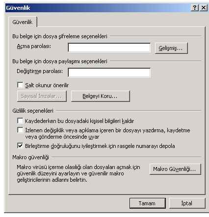 Genel olarak bütün ofis uygulamalarında hazırladığımız belgeleri Harddisk (C) de Belgelerim klasörüne kayıt yaparız.