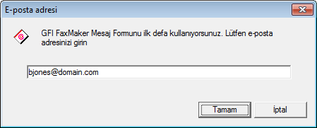 Ekran Görüntüsü 14: GFI FaxMaker Ürününe HTTP ile bağlanmak 7.