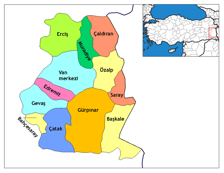 1.BAŞKALE İLÇESİ 1.1 GENEL BİLGİLER Van ın Güneydoğusunda yer alan Başkale İlçesi, 64.216 toplam nüfusu ile Van İli nin ilin en büyük ilçelerinden biridir. Yüzölçümü 2.599 km 2, denizden yüksekliği 2.