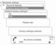 Bilgi ve Eğlence Sistemi 155 Bluetooth işlevini etkinleştirmek, Bluetooth cihazını kaydetmek/ bağlamak/silmek veya Bluetooth kodunu değiştirmek için MENU tuşunu TUNE düğmesi ile kullanarak Bluetooth