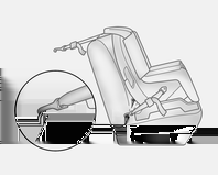 Koltuklar, Güvenlik Sistemleri 57 9 Uyarı Çocuk koltuğundaki kemer üzerindeki klipsin, Top Tether bağlantı parçasına doğru bir şekilde
