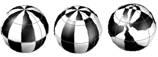Spherical Mapping: Küresel döşenmiş malzemelerin döşeme ayarlarını düzenler. Attach By Layer Komut çalıştırıldığında ekrana Material Attachment Options iletişim tablosunu açar.