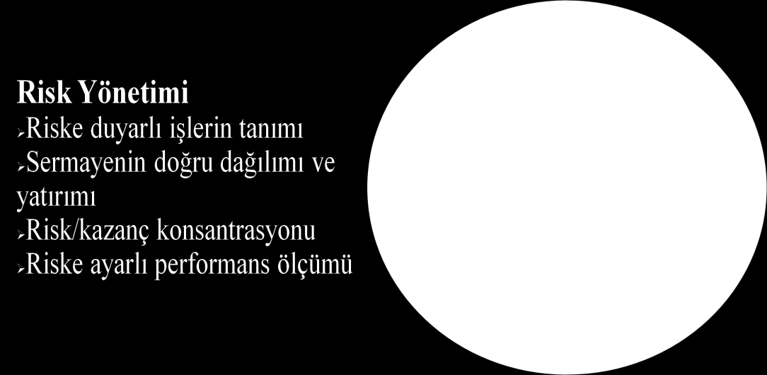 denetim birimi, faaliyetlerini planlarken, risk yönetim sisteminin etkililiğini değerlendirmelidir. 36 Risk yönetimi risk kontrolünü de içine alan daha geniş bir evrendir.