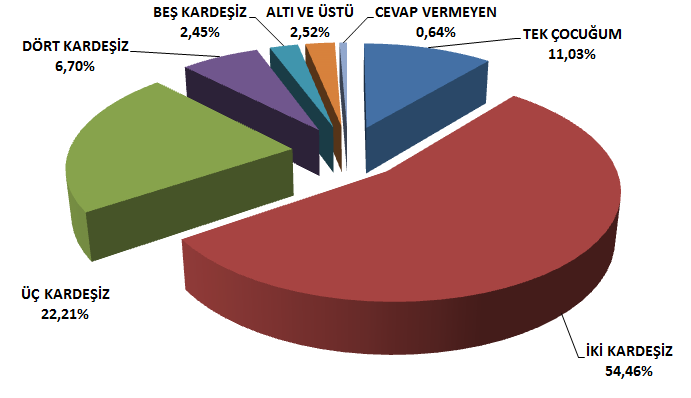 3.3. ANKETE CEVAP VEREN ÖĞRENCİLERİN CİNSİYETİ Anketimize cevap veren 2657 öğrencinin 1047 adeti kız öğrenci, 1610 adeti erkek öğrencidir.