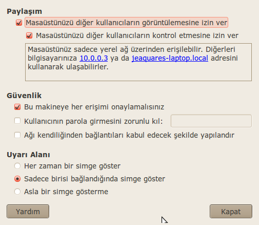 Nasýl K ü çü k İ p u çl a r ı Resimde de görüldüğü üzere bu kısım varsayılan olarak kapalı.