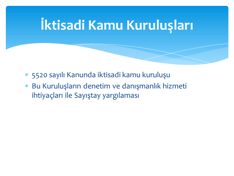 PANEL iddialarından birisi, sorumluluktan kaçınmak ya da sorumluluğu kaydırmak (shifting responsibility) istemeleri. İlk gün söylenen YMM ye artık ihtiyaç olmayacak mı?