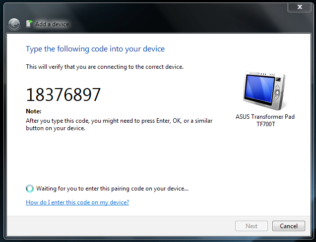 2. Windows Bildirim alanındaki Bluetooth simgesini sağ tıklatın, sonra Add a device (Aygıt Ekle) öğesini seçin. 3.
