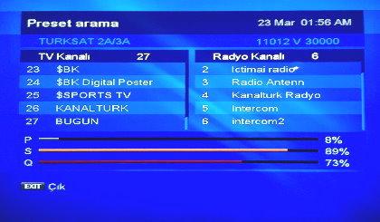 SM 12800 HD PLUS [SILVERMAX HD PVR KULLANIM KILAVUZU] Cihazınızın arkasındaki güç düğmesini açık konuma getirdikten sonra kumandanızın power tuşuna basın.ana menüye girin.