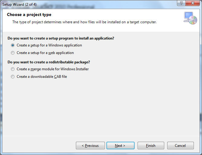 Resim 2.2: Setup hazırlama adımları -2 Resim 2.