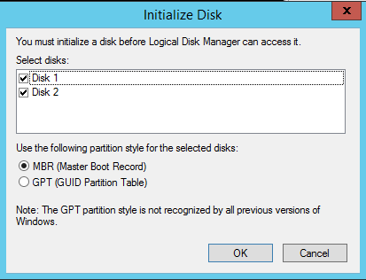 Karşımıza Disk management ekranı açılacaktır.