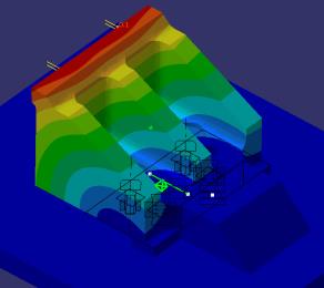 With Static analysis control of die parts Suitability of working conditions in the designed die components, meets the required strength values of