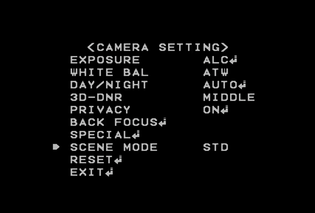 USER TITLE YKamera tanıtımına yönelik olarak kameraya bir isim atayabilirsiniz. Kullanmak istemediğinizde [OFF] seçeneğini işaretleyin. 1.