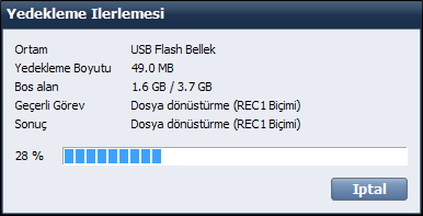 Yedekleme Yedekleme verilerinin boyutunu hesaplamak için Yukarıdaki adımlarda seçtiğiniz yedekleme verilerinin orijinal boyutunu kontrol edebilirsiniz.