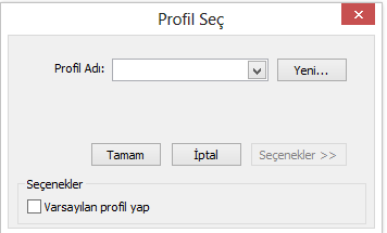 2. Adres mektup birleştirmeyi başlat sütunundan Alıcıları Seç i tıklayın. 3. Açılan seçeneklerden i tıklayın. 4. Ekrana gelen profil seç penceresinden Outlook Kullanıcı Profilimizin adını seçin. 5.