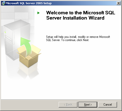 Yazılım ihtiyaçlarının kurulumundan sonra SQL Server kurulumuna geçilir.