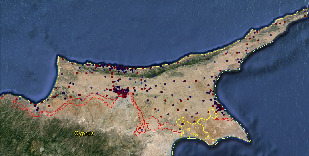 Şekil 4. Hücresel Sistemlerin (Baz İstasyonlarının) Google Earth Uygulamasındaki Sunumu 2.8 LTE (4G) Test İzinlerinin verilmesi 6/2012 sayılı Elektronik Haberleşme Yasası'nın 13.