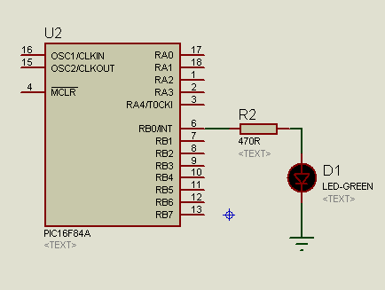 DENEY 2: TMR0 Kesmesinin Kullanımı ;PortB nin 0. bit ine bağlı LED i flash yaptıran program. ; LED in yanıp sönme aralıklarındaki gecikmeyi TMR0 sayıcısı yapmaktadır.