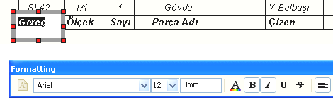 11. Antet yzılrını yzmdn önce yzı tipi (Font) ve diğer özelliklerini elirlemeliyiz. Bunun için Options penceresini çınız. Burdn Document Properties sekmesinde listeden Annottions Font seçiniz.