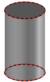 Burada; Top radius oluturulan çkntnn üst ksmndaki radiusu. Vertical radius ile dikey radius deeri verilir. Blend sekmesindeki seçeneklerden Filet ile çkntnn alt ksmndaki radius.