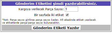 İş Tamamlandı İş Baskıda durumunda iken İş Emri ekranında İş Tamamlandı butonu görünür haldedir. İşin tamamlandığı kesinleşmişse bu butona basılır ve iş kapatılır.