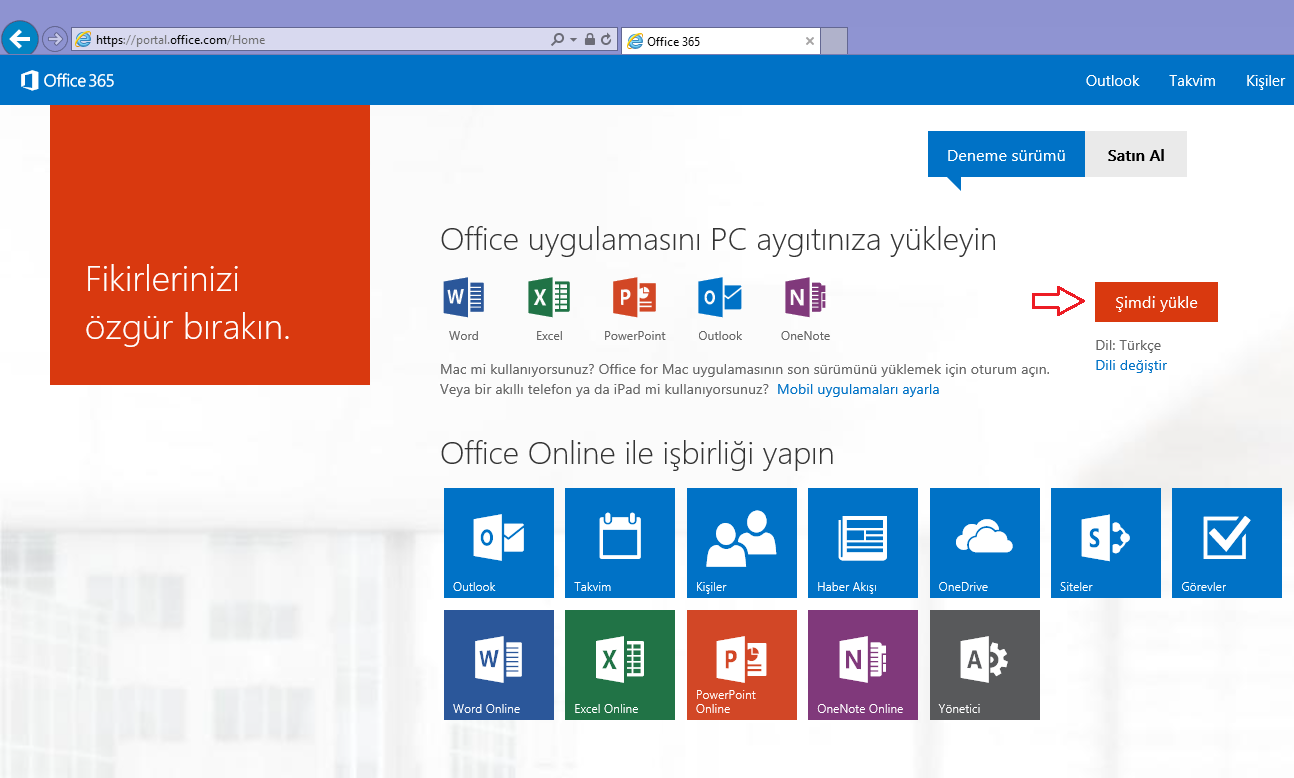 Office 365 için Outlook 2013 Yapılandırma ve Eski Maillerin Office 365 Üzerine Aktarılması-23 Tekrar Office 365 üzerinden posta kutuma baktığımda tüm maillerimin Office 365 üzerine geldiğini