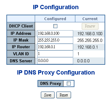 TFTP Firmware Yükseltme Bu sayfada TFTP sunucu üzerinden yazılım yükseltmesi yapılır Configuration Backup Ağ anahtarının ayarlarını kaydedebilirsiniz.