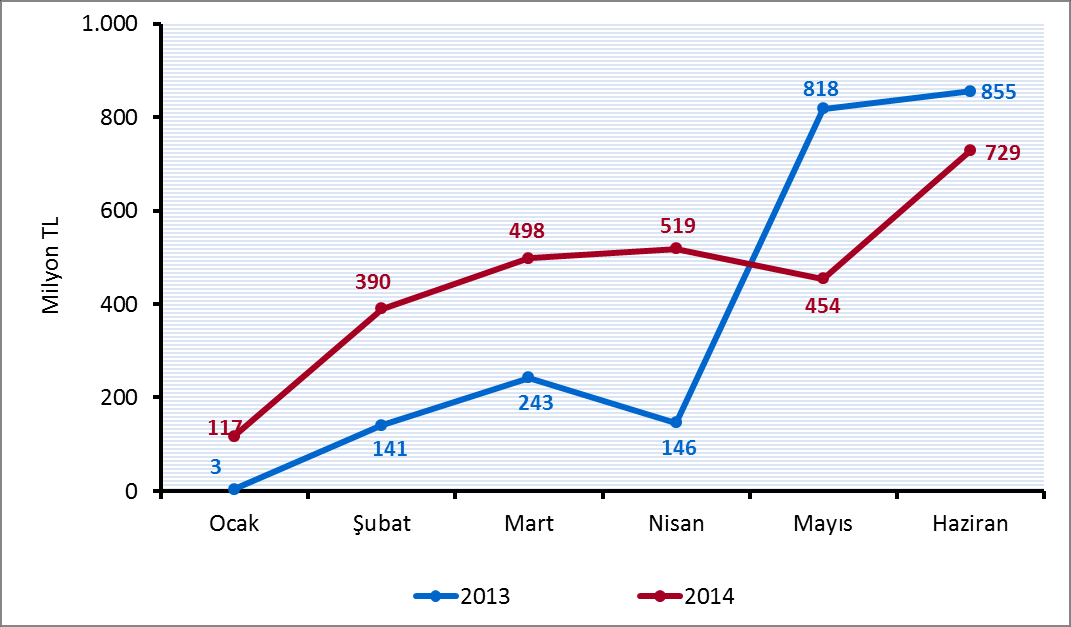 Grafik 21: Sermaye Giderlerinin Aylık Gerçekleşme Oranı 1.7.