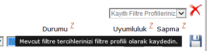 Yukarıdaki grafikte ise normal sapma değerine (0.6) sahip bir formasyon vardır. Sapma değeri burada formasyonun son kesimindeki çıkışı gösteremediği için yükselmiştir.